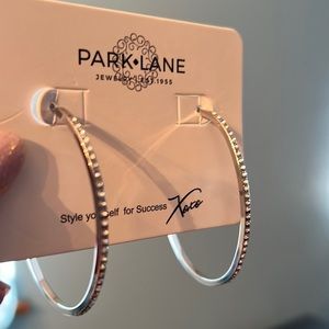 Park Lane silver earrings.